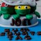 Anleitung und Rezept für eine Ninja Turtles Torte