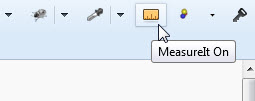 MeasureIt Icon im Firefox