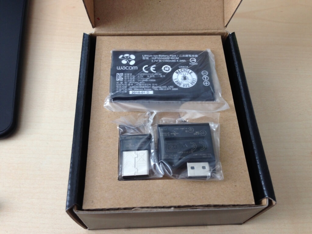 Wacom Wireless Kit im Intuos einsetzen