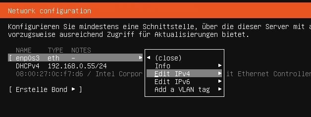 Ubuntu Server Netzwerkeinstellungen Übersicht